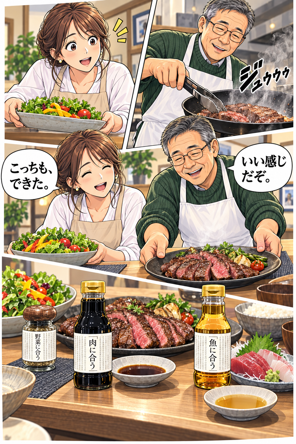 本編 17 / 20　食卓ができていく